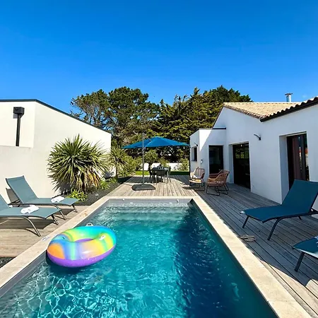 Villa Rosemonde Beach 700M Heated Pool Boules Pitch Garden Sleeps 8